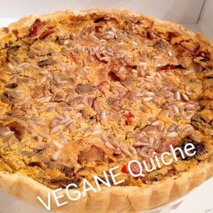 Vegane Gemüse Quiche