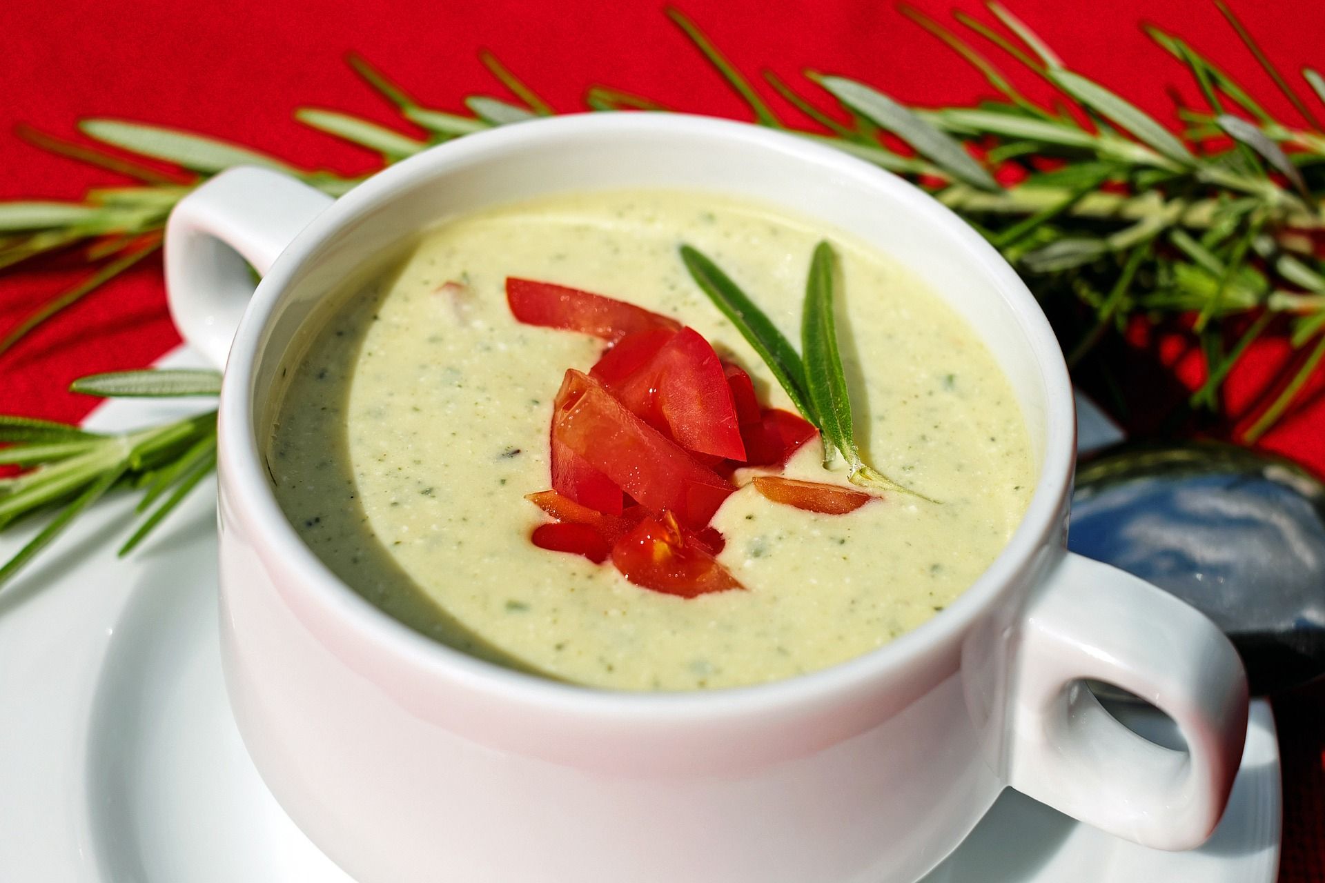 Blumenkohlcreme-Suppe
